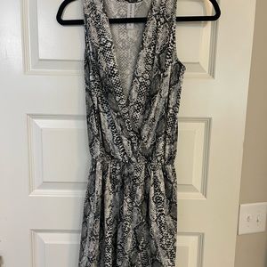 SOLD!⚠️ Snakeskin Romper!